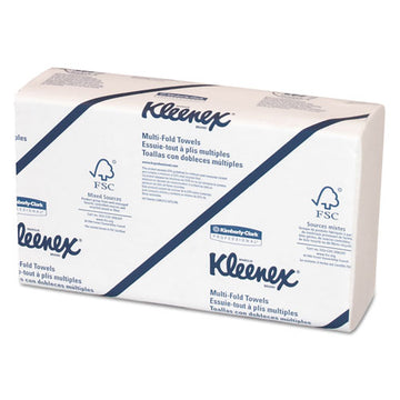 Kleenex® Multi-fold Paper Towels, Convenience, 9 1-5x9 2-5, White, 150-pk, 8 Packs-carton freeshipping - TVN Wholesale